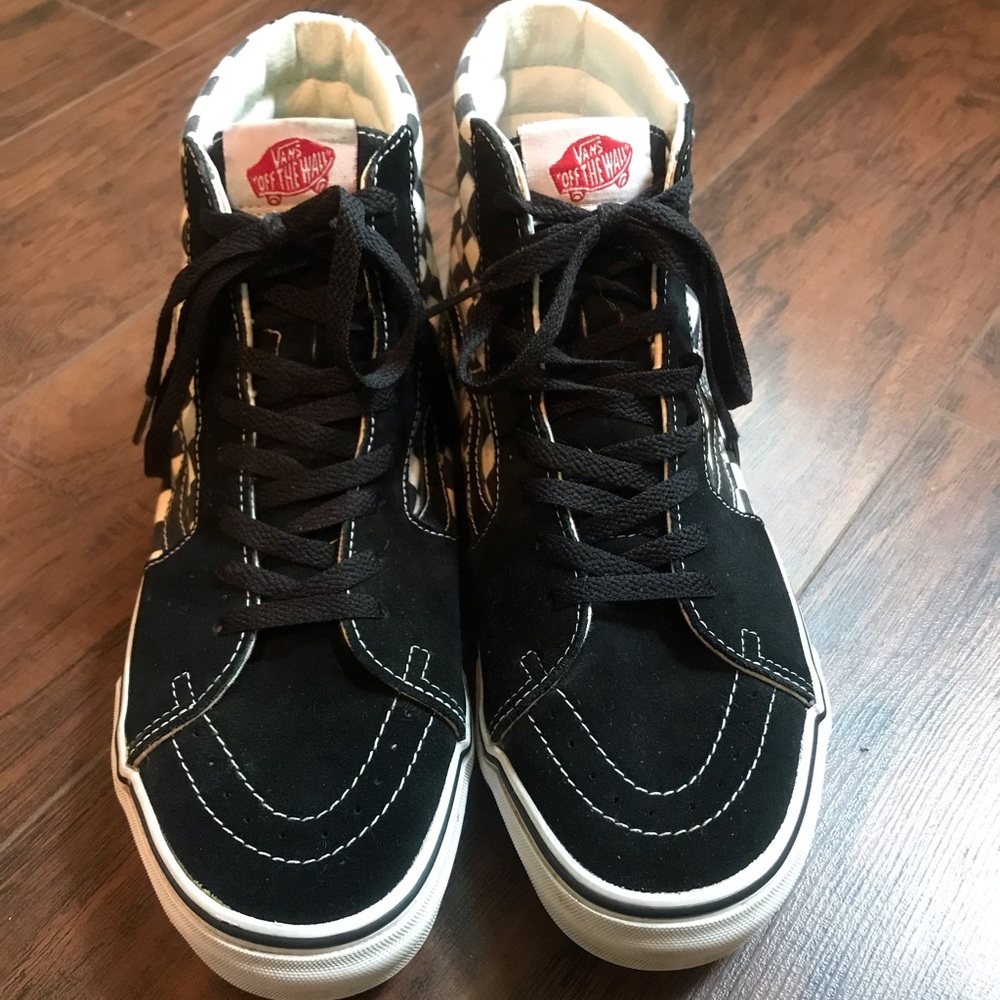 Checkered Hightop Vans